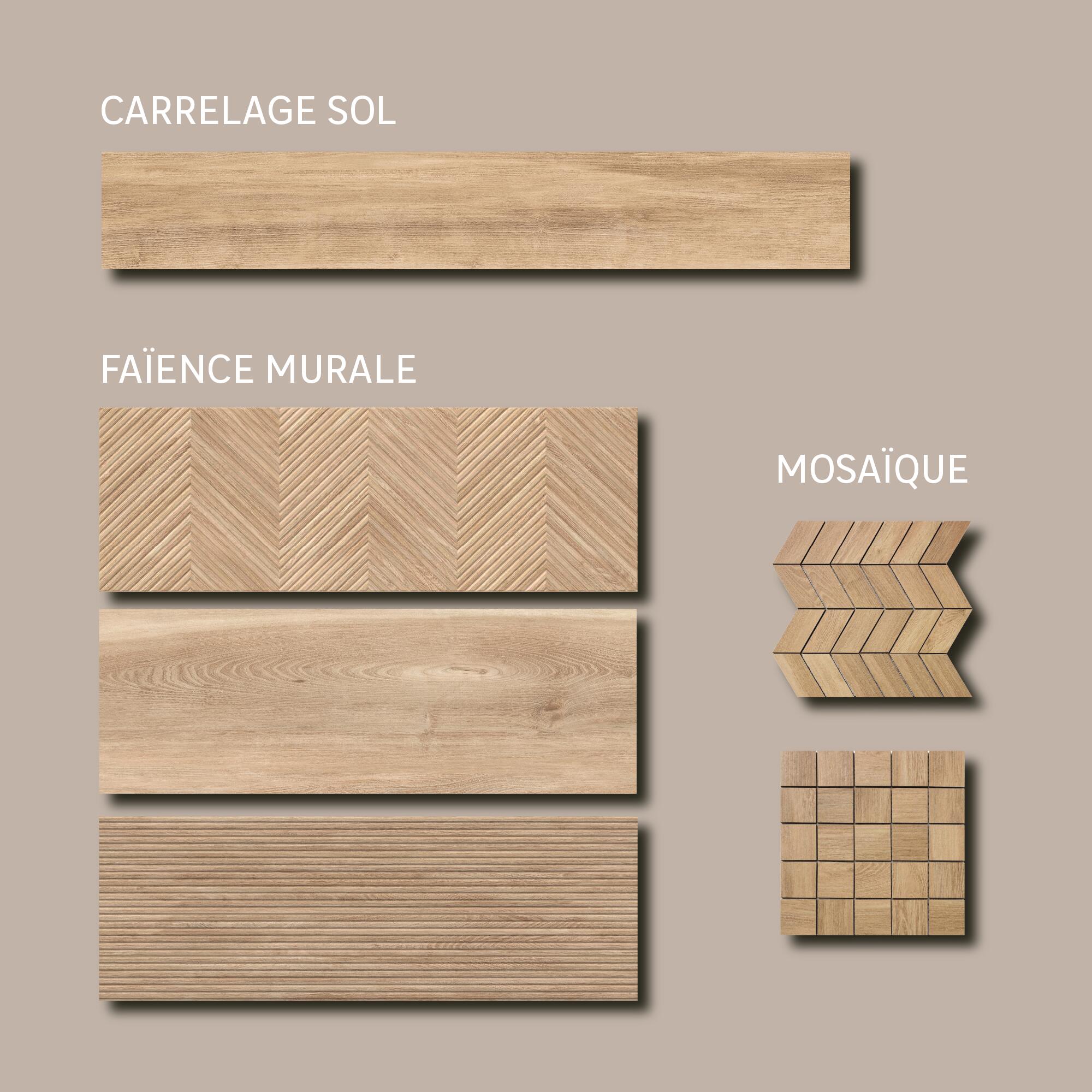 carrelage balade imitation bois - 0