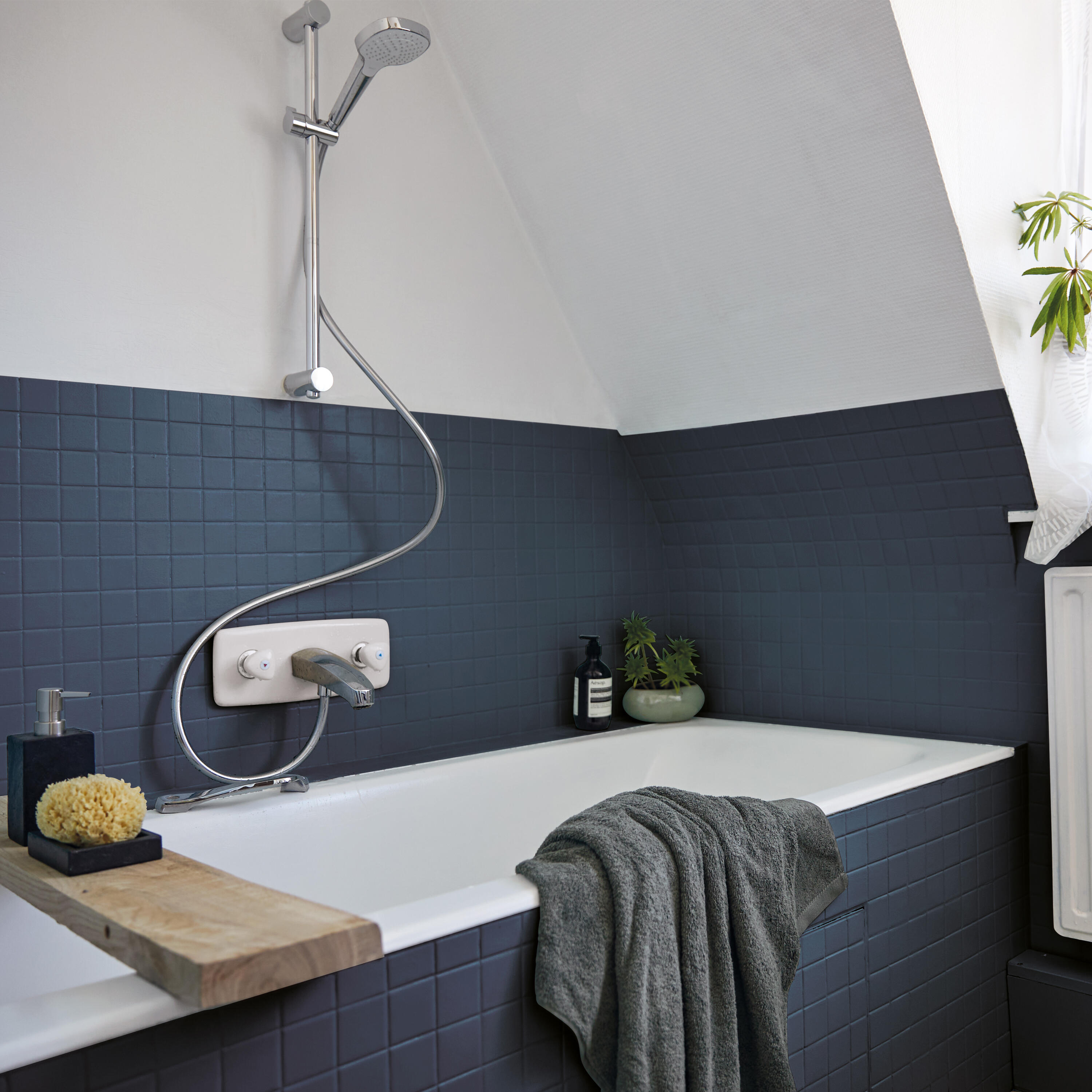 Peinture carrelage, meuble, crédence balsa 0 satin LUXENS Cuisine et bain 2L - 4