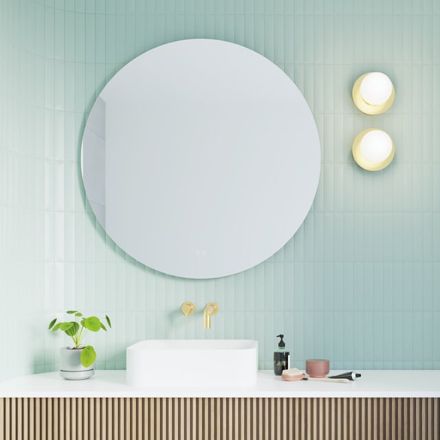 Mosaico in ceramica Bump azzurro opaco L 31.5 x L 20cm x Sp. 13 mm
