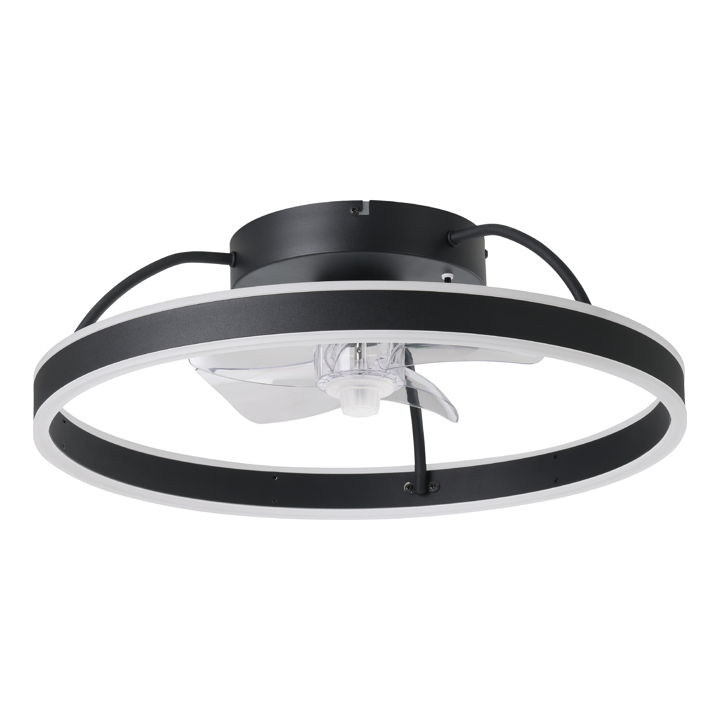 Lampada Da Soffitto Nera Con LED A 3 Livelli Dimmerabile A 5 Luci Lejo 87483626