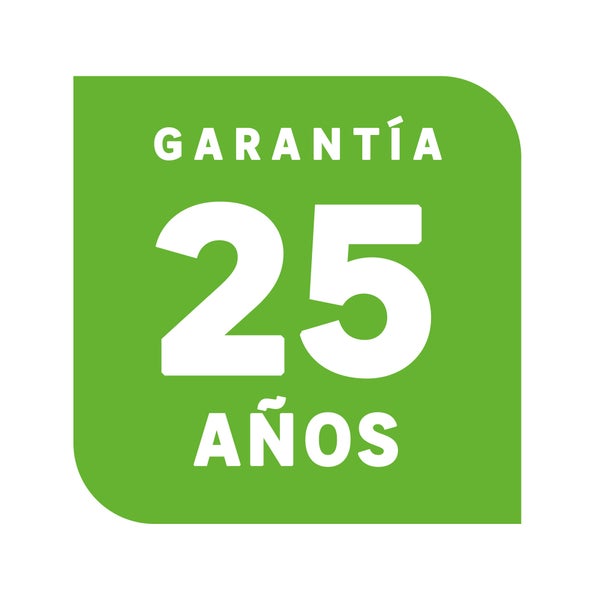 Garantía 25 años