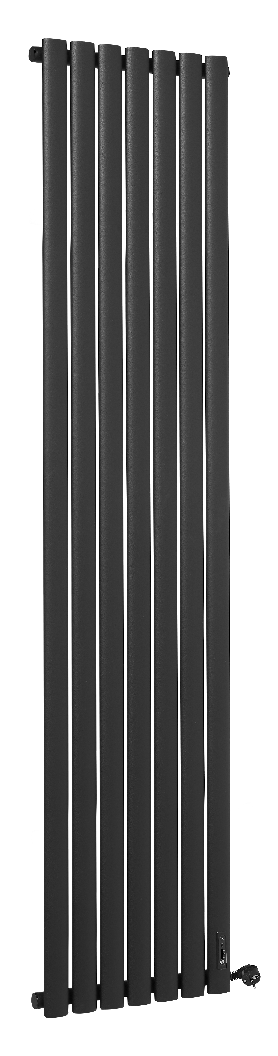 Grzejnik elektryczny RING 180x41 cm czarny 660W LUXRAD