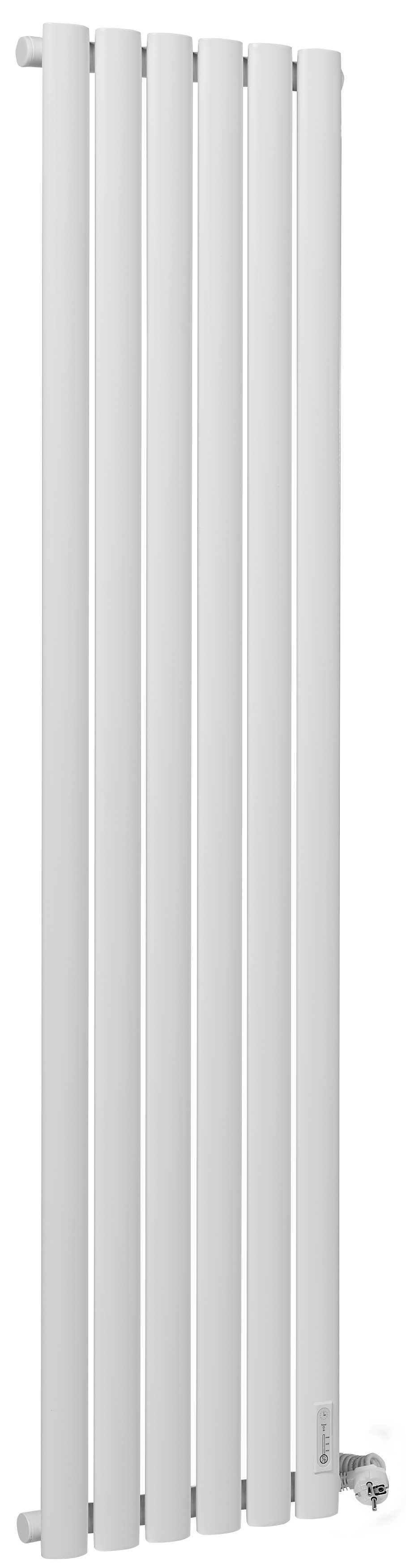 Grzejnik elektryczny RING 150x35.2 cm biały 475W LUXRAD