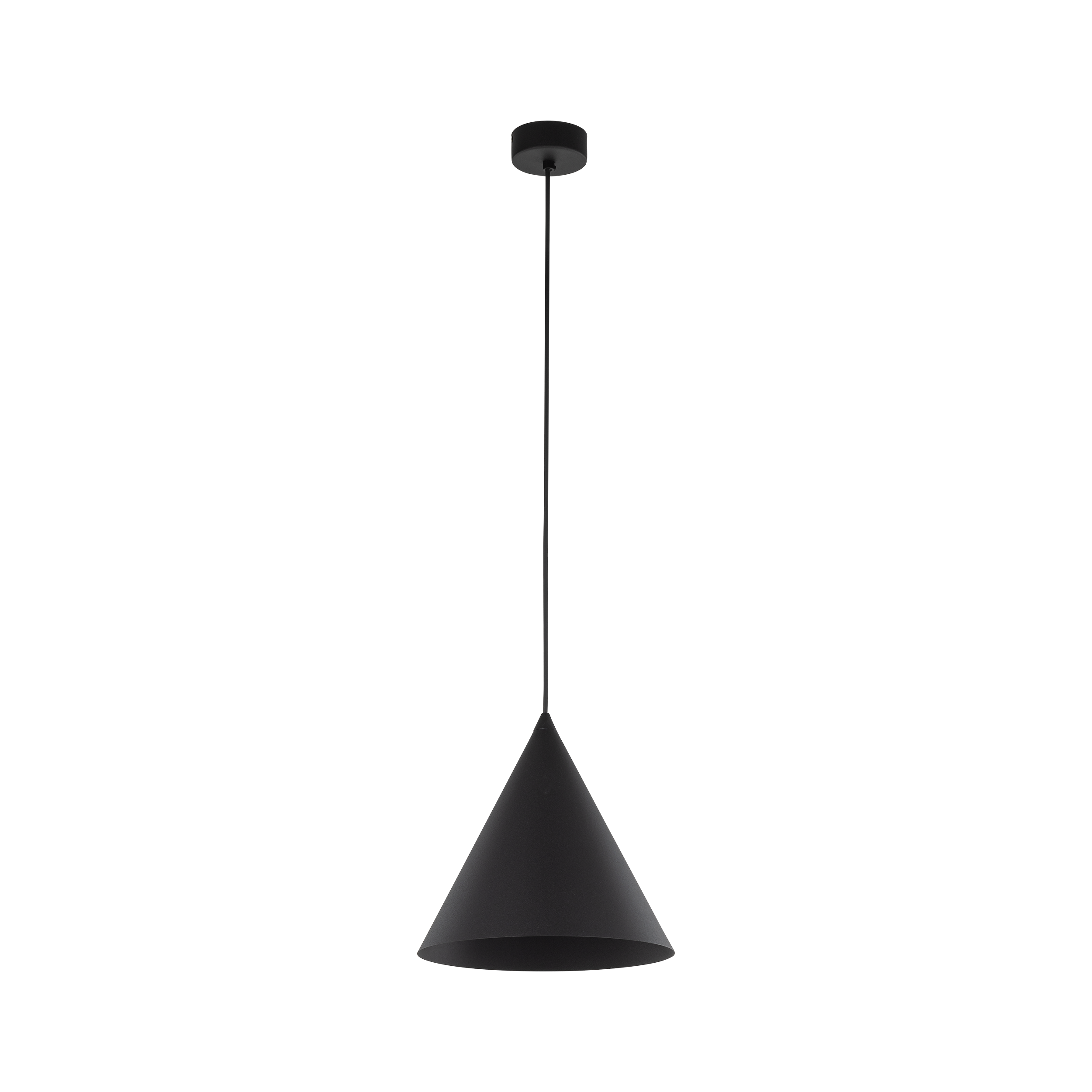 Lampa wisząca Cono czarna E27 wys. 25 cm Tk Lighting