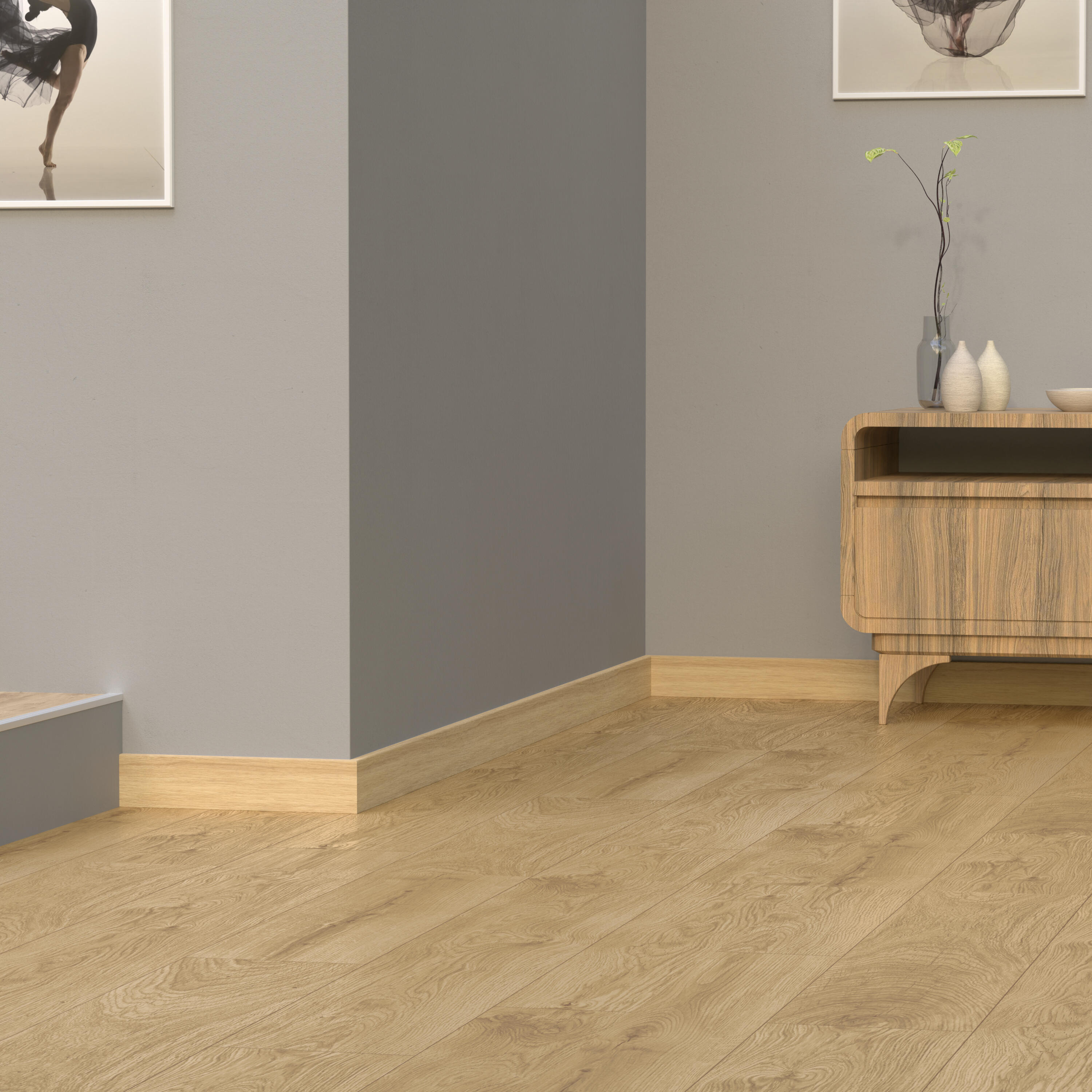 Listwa przypodłogowa MDF Malte 8 cm Artens - 4