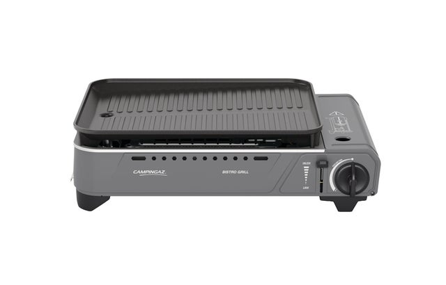 Parrilla de gas CAMPINGAZ Plancha Bistro Grill de 1 quemadores y 1.9 kw de potencia recomendado para menos de 6 personas