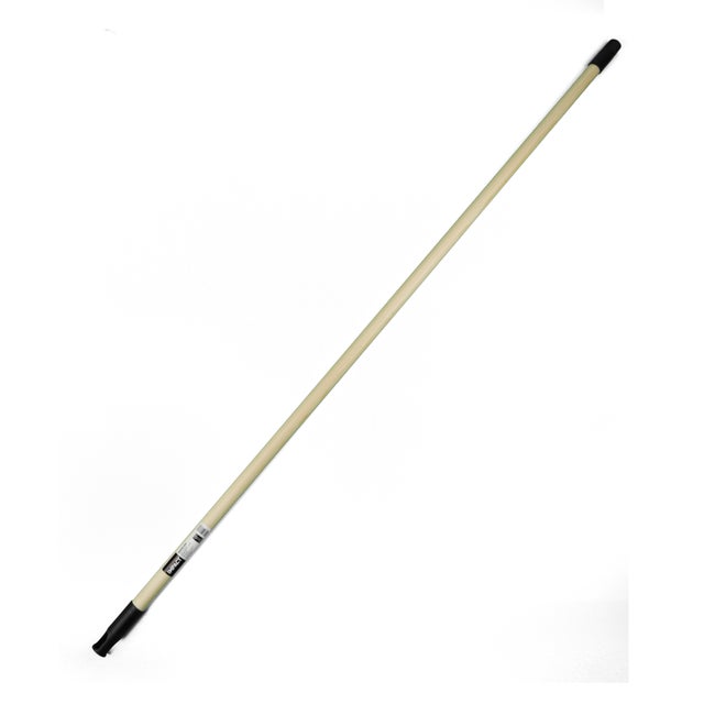Manche Balai En Bois Non Traité 140 Cm - Avec Filetage, Diamètre 24 Mm, Neuf