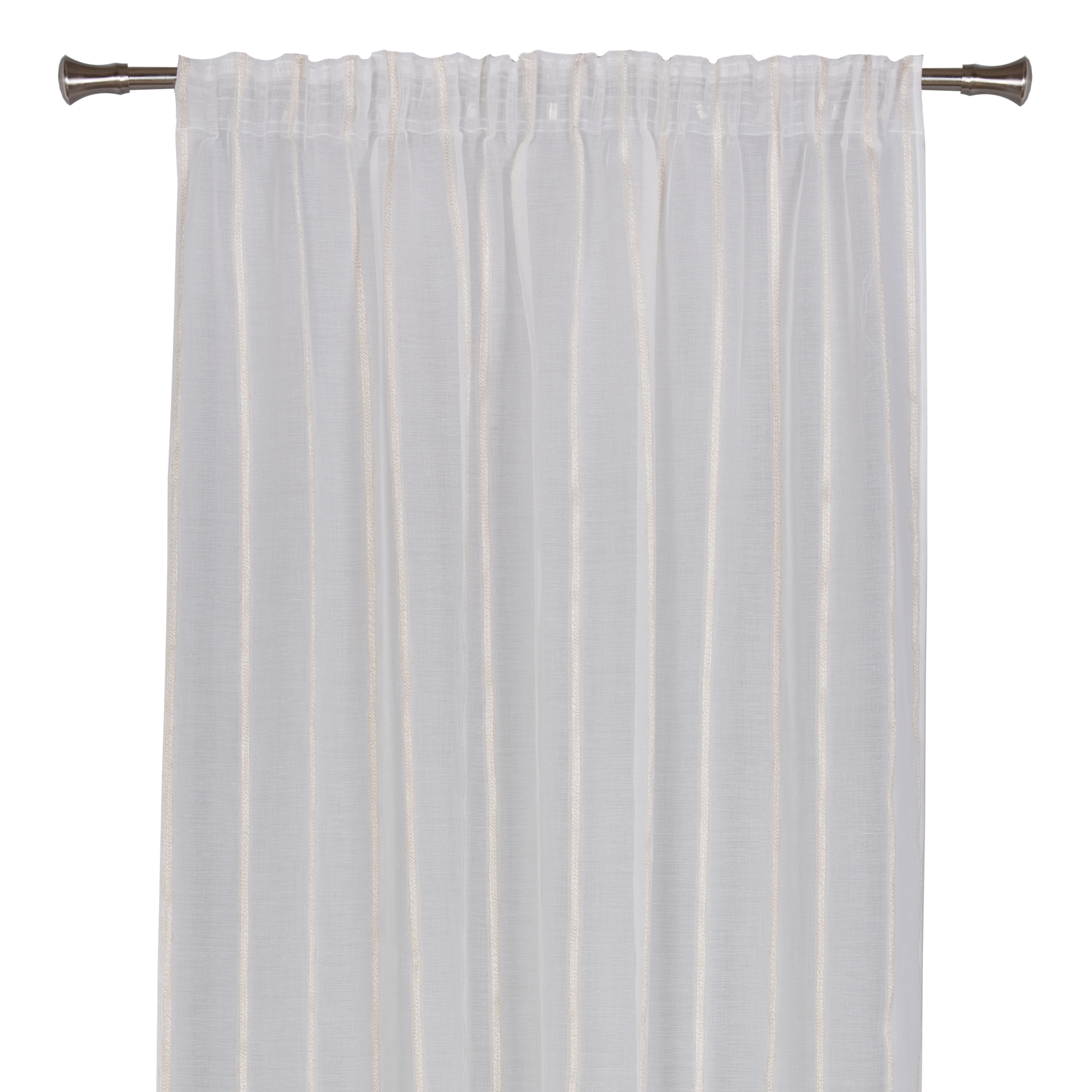 Zasłona Milos 140 x 280 cm natural na taśmie - 3