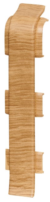 Łącznik do listwy przypodłogowej PCV Dąb Burbon SG75 Salag 90166156