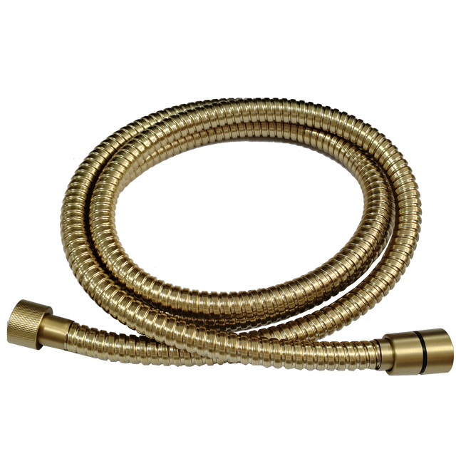 Flexo de ducha SENSEA   cm oro mate
