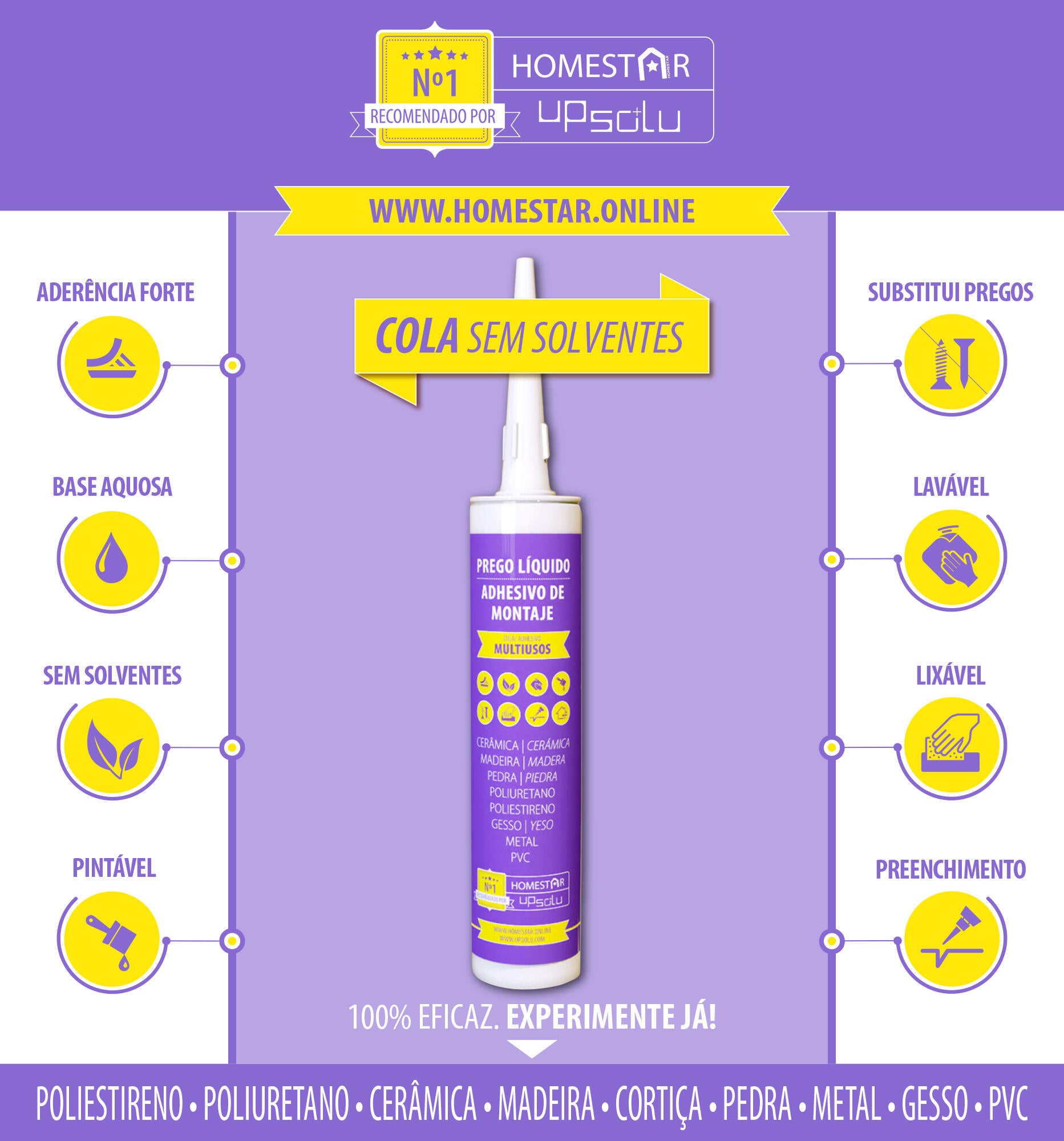 Cola para sancas HOMESTAR 300ML - 3