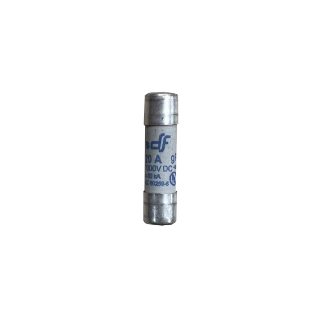Fusible 20A 1000VDC 10x38