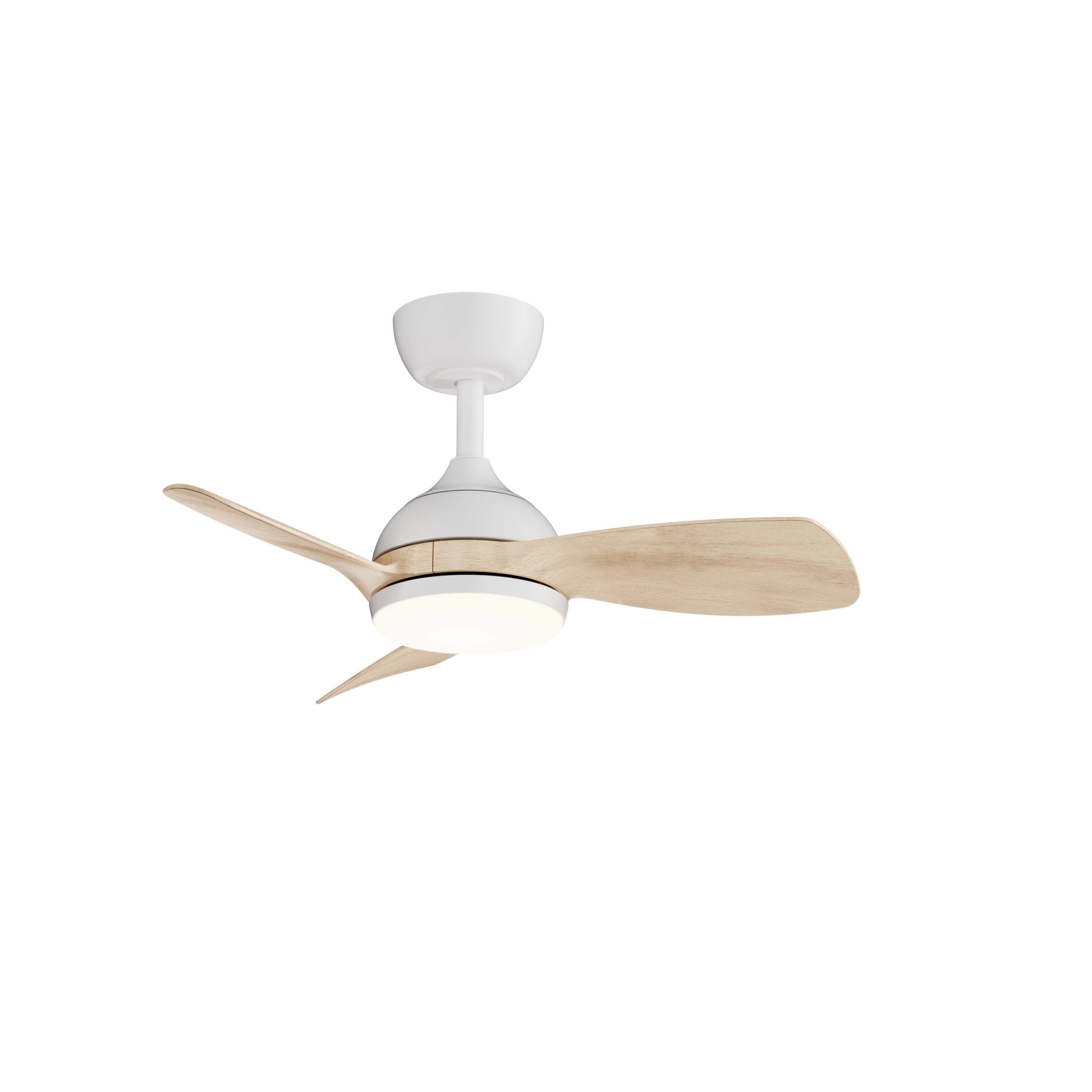 Ventilador de techo con luz silencioso DC Sulion Sunset Wifi blanco 75 cm - 3