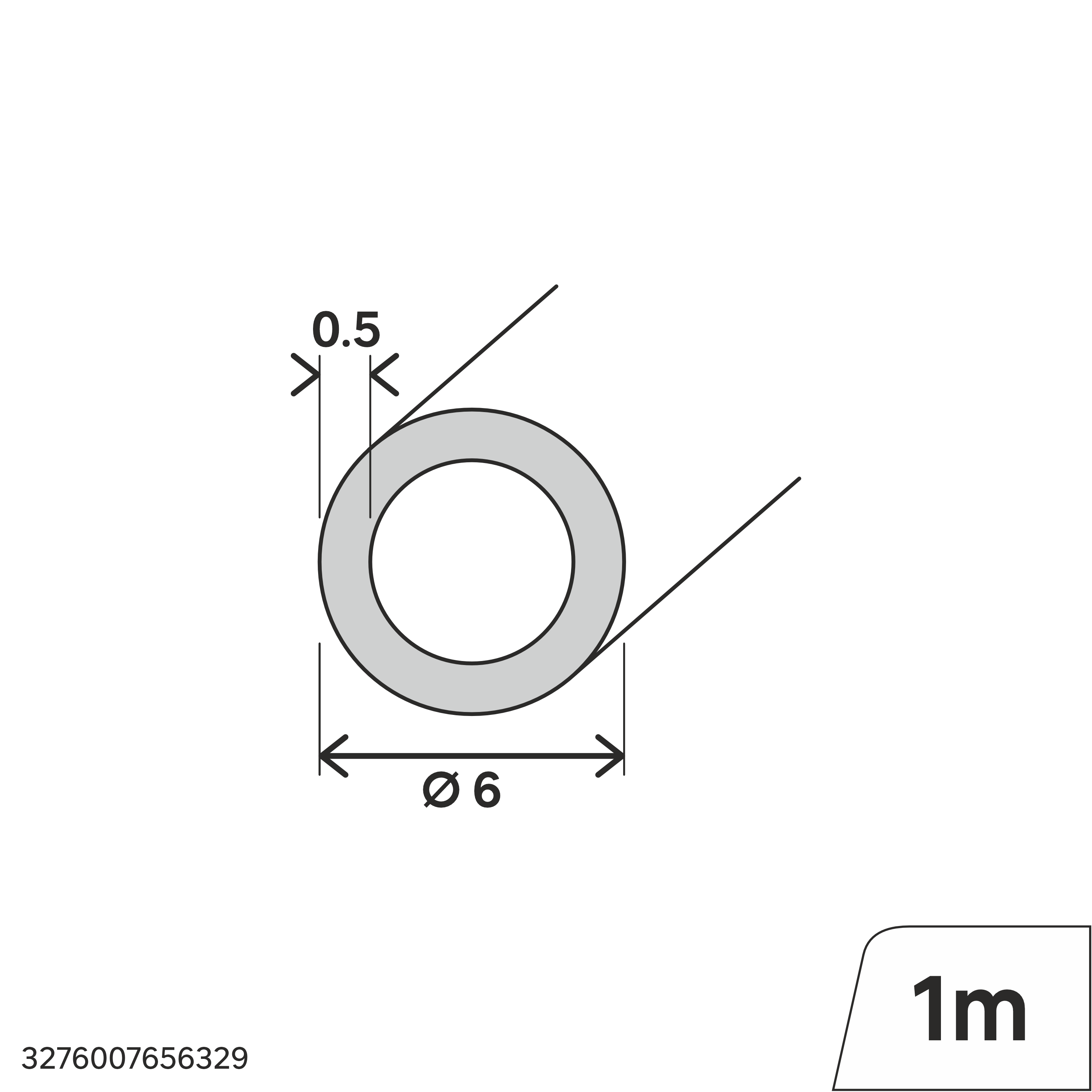 Tuyau En Cuivre Rond - SOURCING MAP - 20mm Diamètre Extérieur
