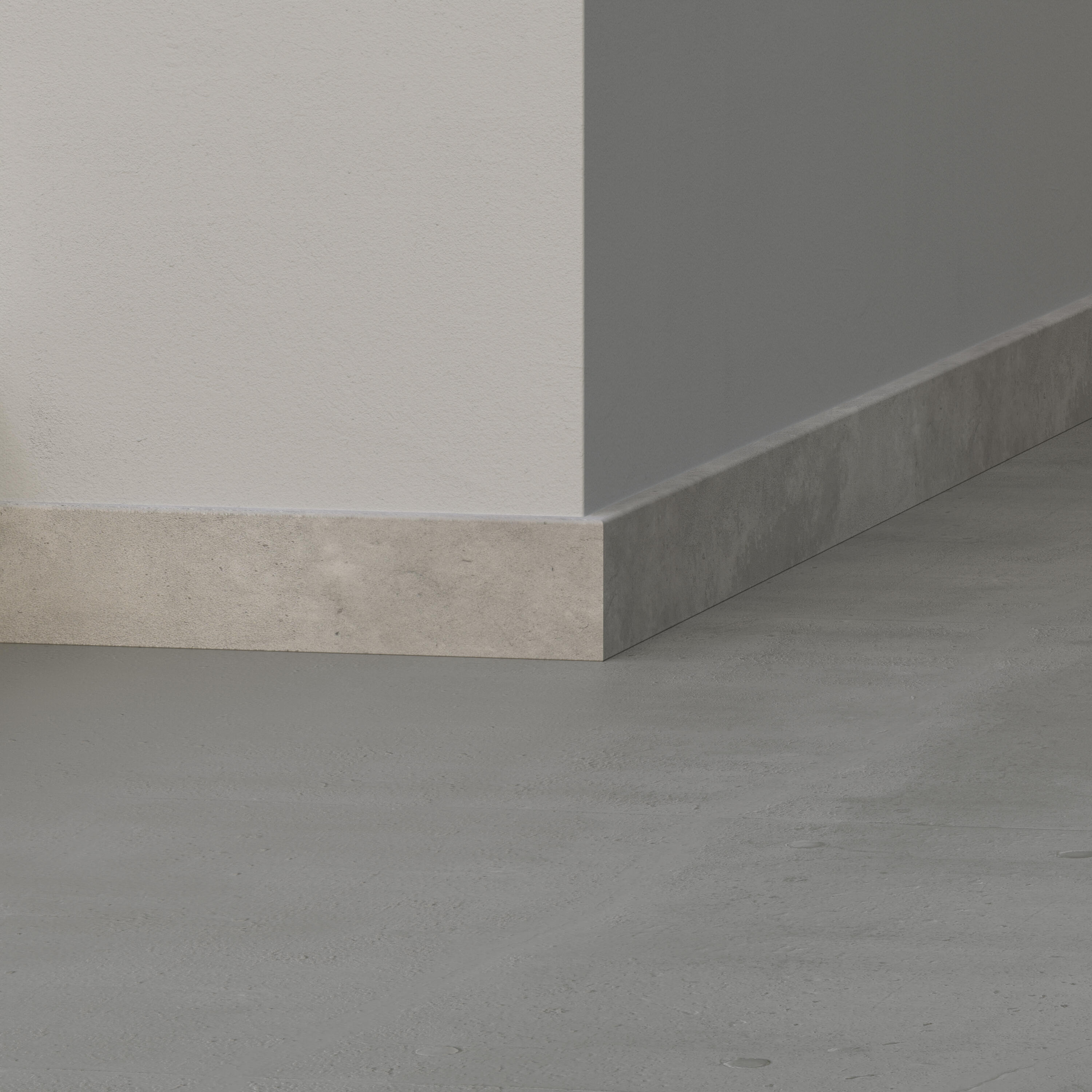 Listwa przypodłogowa polistyrenowa XPS GREY 8 cm Artens - 2