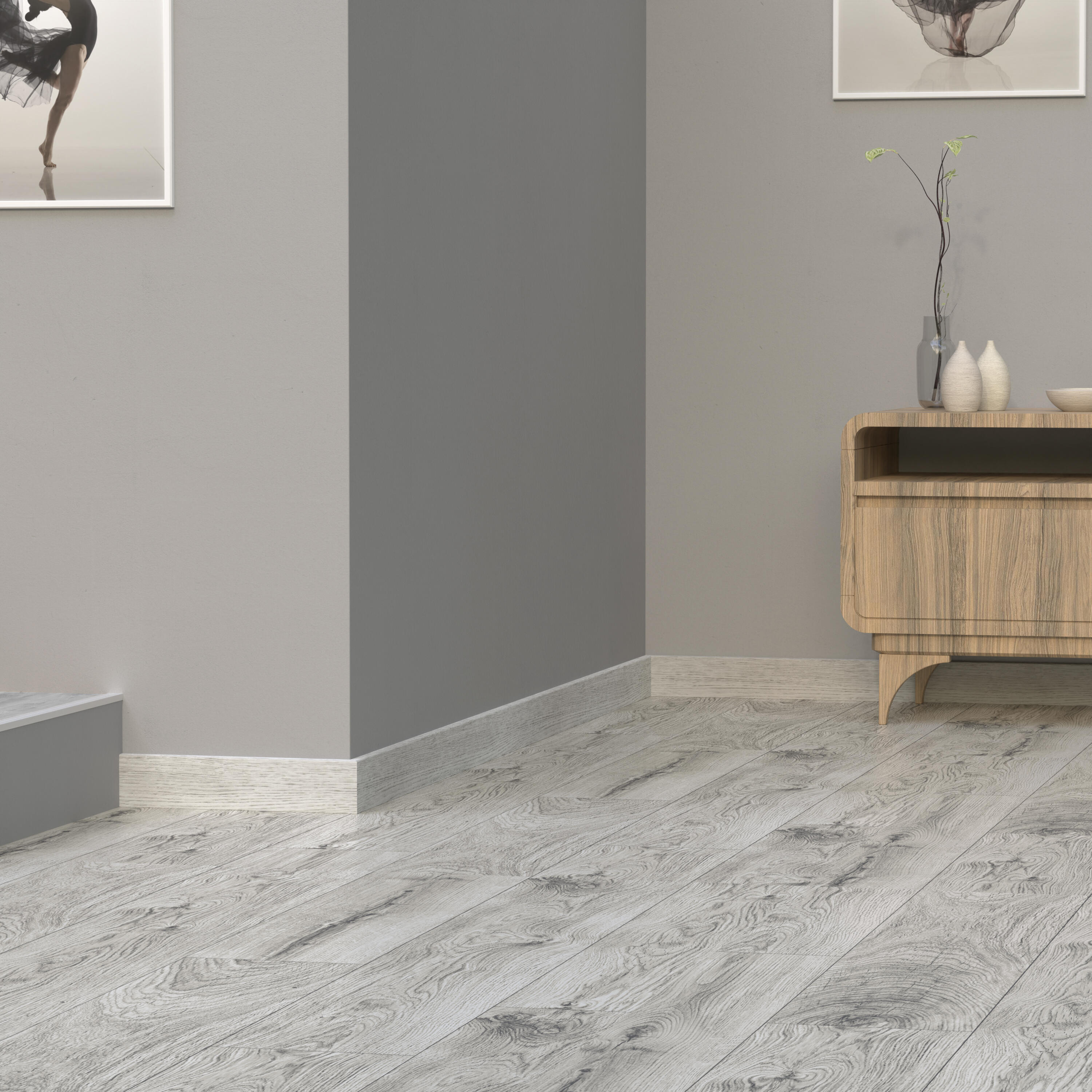 Listwa przypodłogowa MDF Gritor 8 cm Artens - 4
