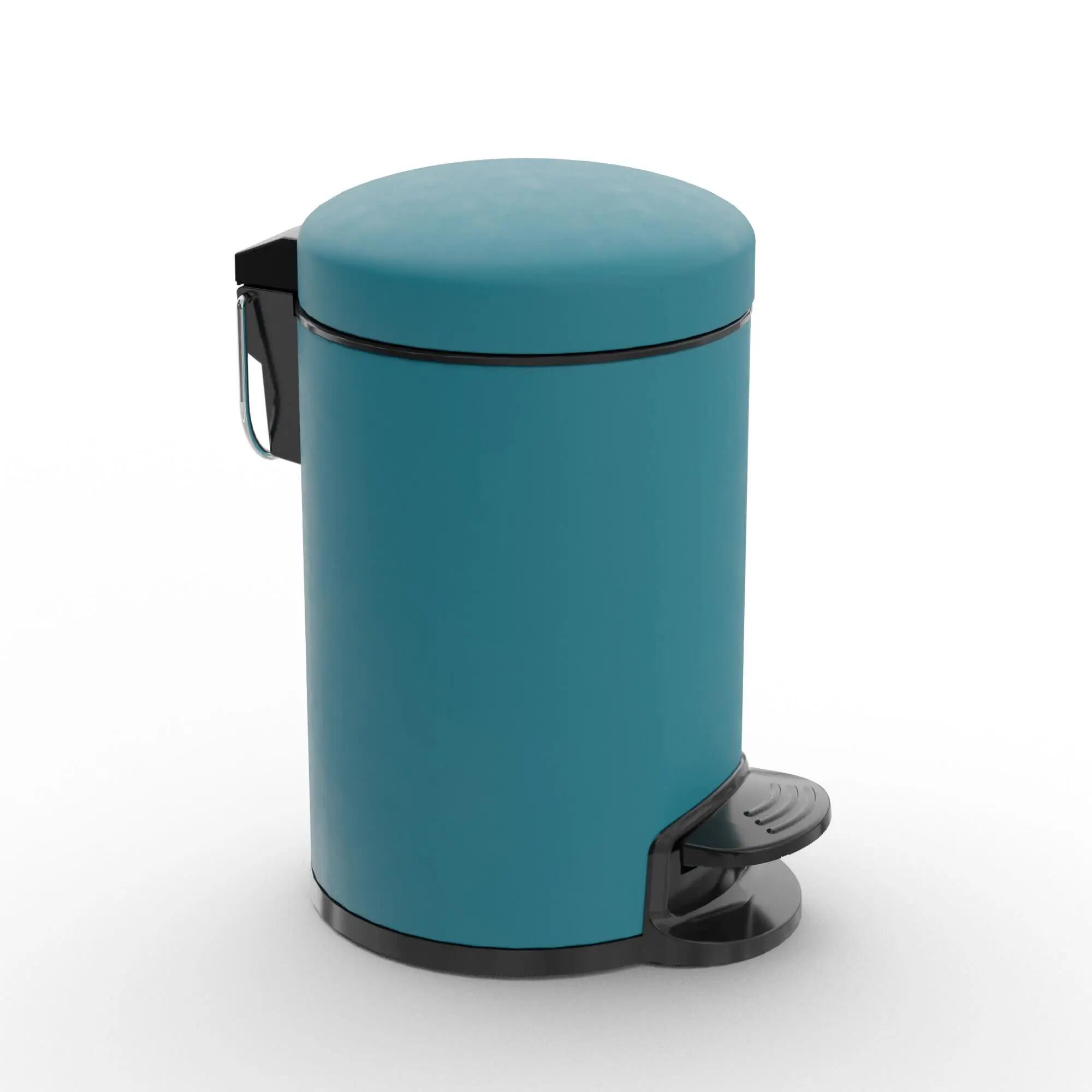 Poubelle de salle de bains 3L bleu SENSEA - 8