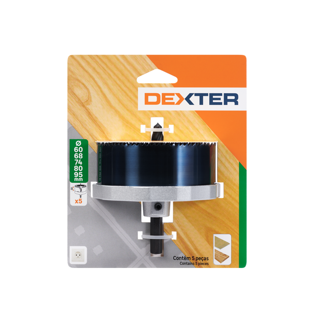 Scie Cloche Bi-métal En Acier Diamètre 60 Mm, Profondeur 100mm