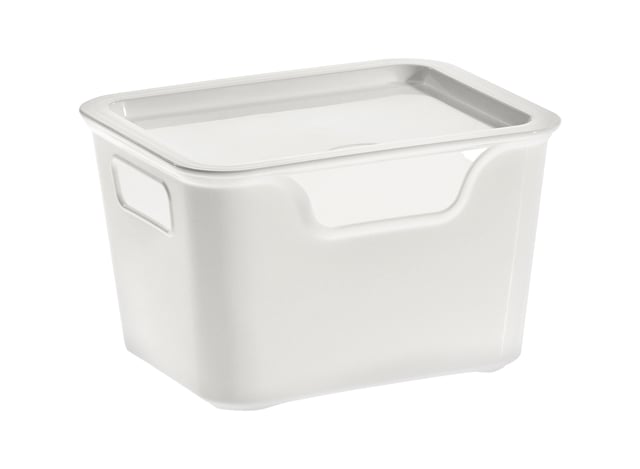 Scatola Bella L L 14 x H 11.2 x P 18 cm bianco