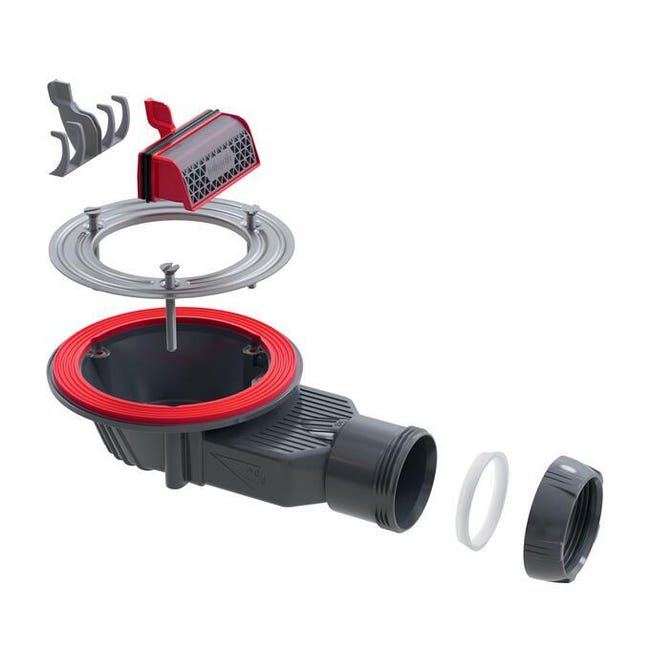 Wirquin Slim - Griglia Con Adattatore Diametro 90mm Cromo Per Scarichi E Sifoni - Foto 12