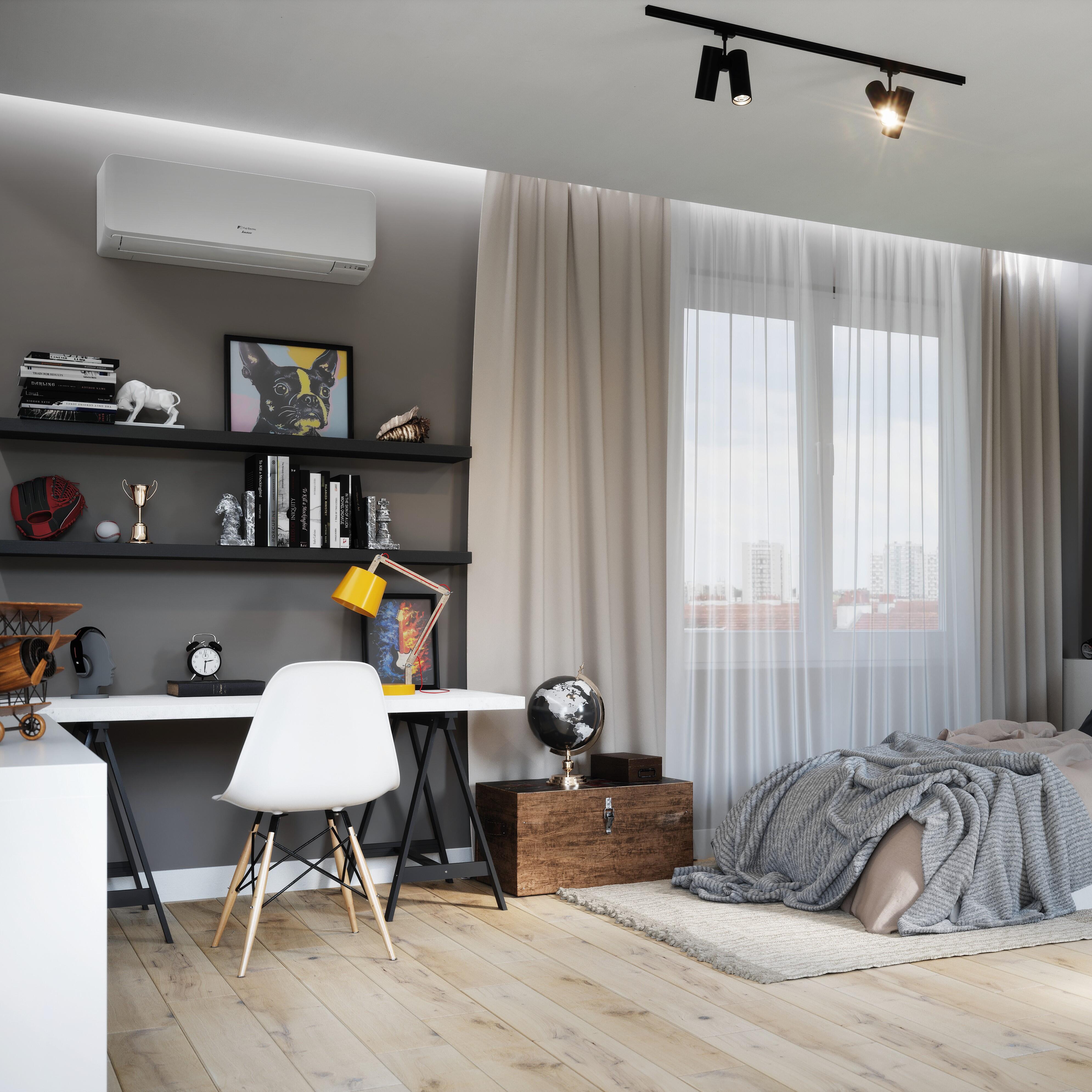 Unité intérieure de climatiseur réversible Monosplit SAUTER Batura, 2500W - 2