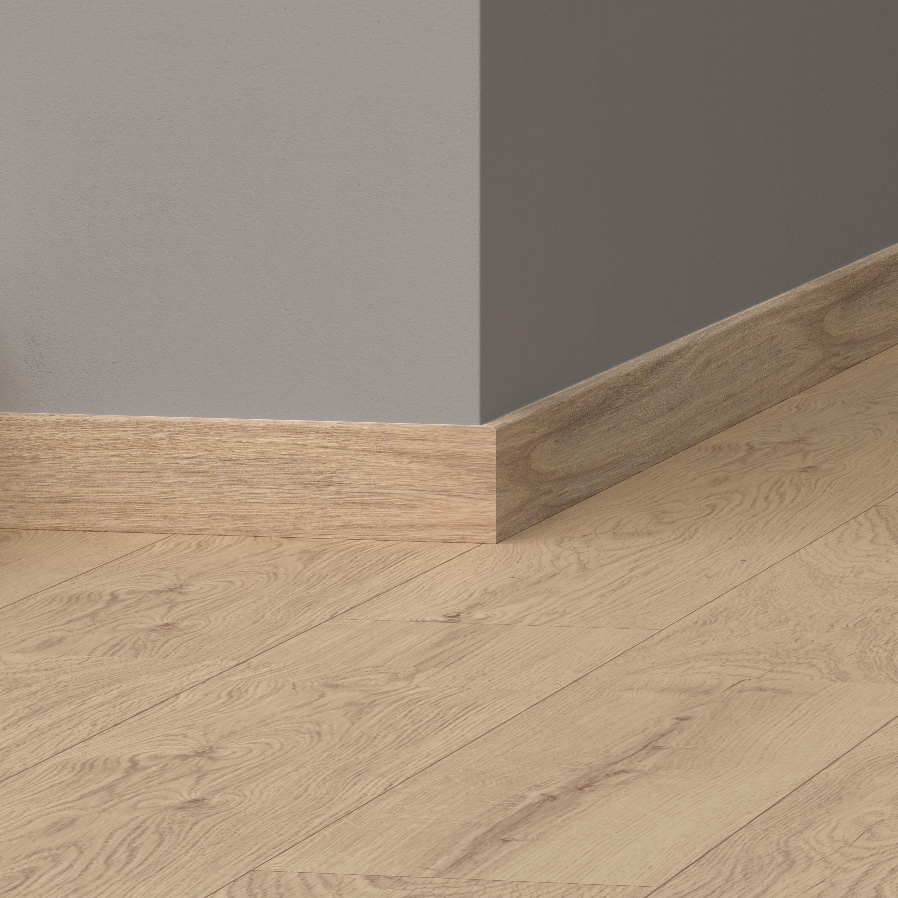 Listwa przypodłogowa polistyrenowa XPS Dunmore 8 cm Artens - 2