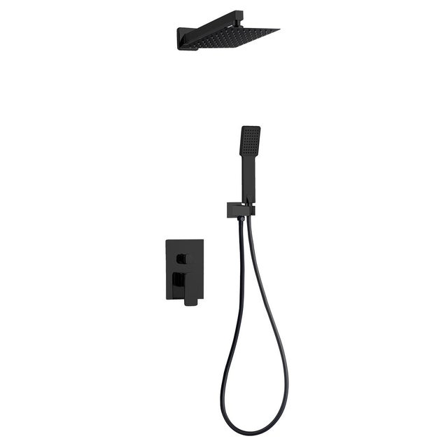 Kit incasso doccia Barby nero