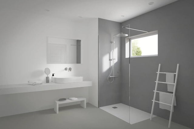 Colonna doccia con miscelatore Concept Air Silver Storm