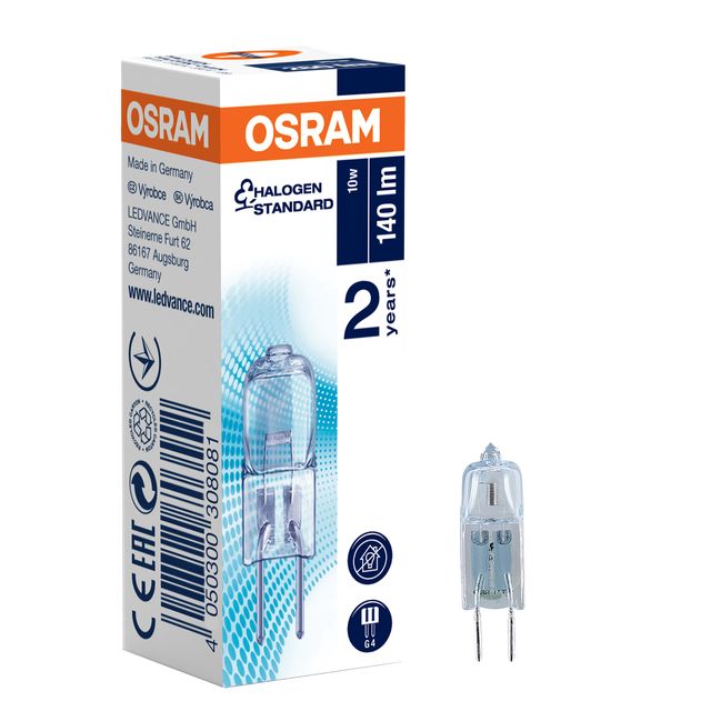 Żarówka halogenowa G4 10 W do piekarnika Osram