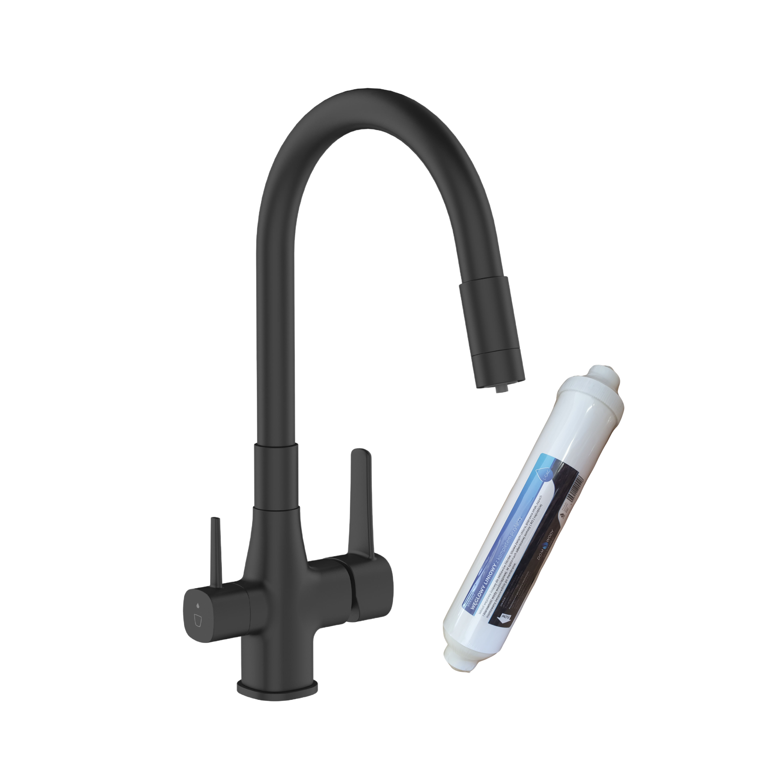 Bateria kuchenna z filtrem Magic Czarna Invena - 5
