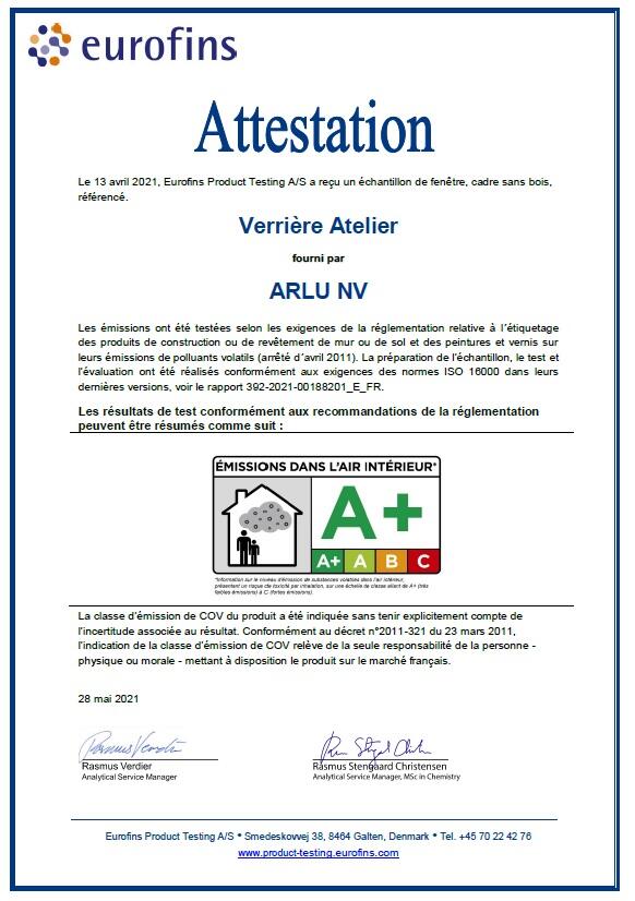 Lot de 2 accessoires arrondie pour verrière blanc ARTENS  - 4