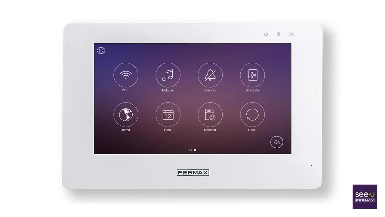 Kit videoportero FERMAX 7 wifi See-U - 6
