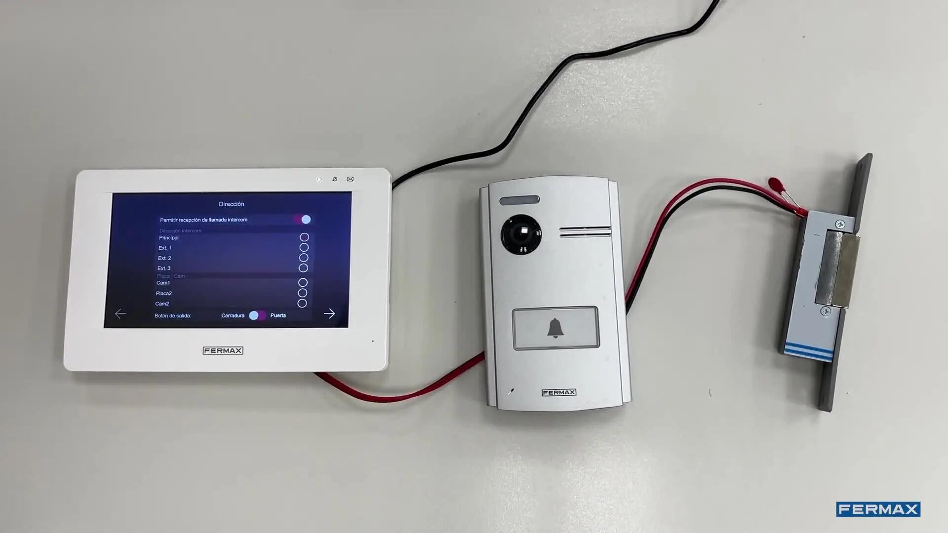 Kit videoportero FERMAX 7 wifi See-U - 5