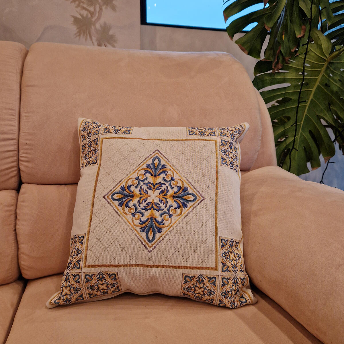 Cuscino Gobelin Ceramico multicolore 42 x 42 cm - 2