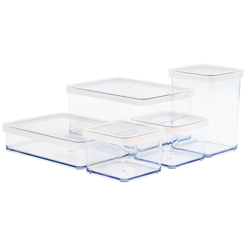 Zestaw pojemników kuchennych na żywność Loft Premium 5 szt. Rotho