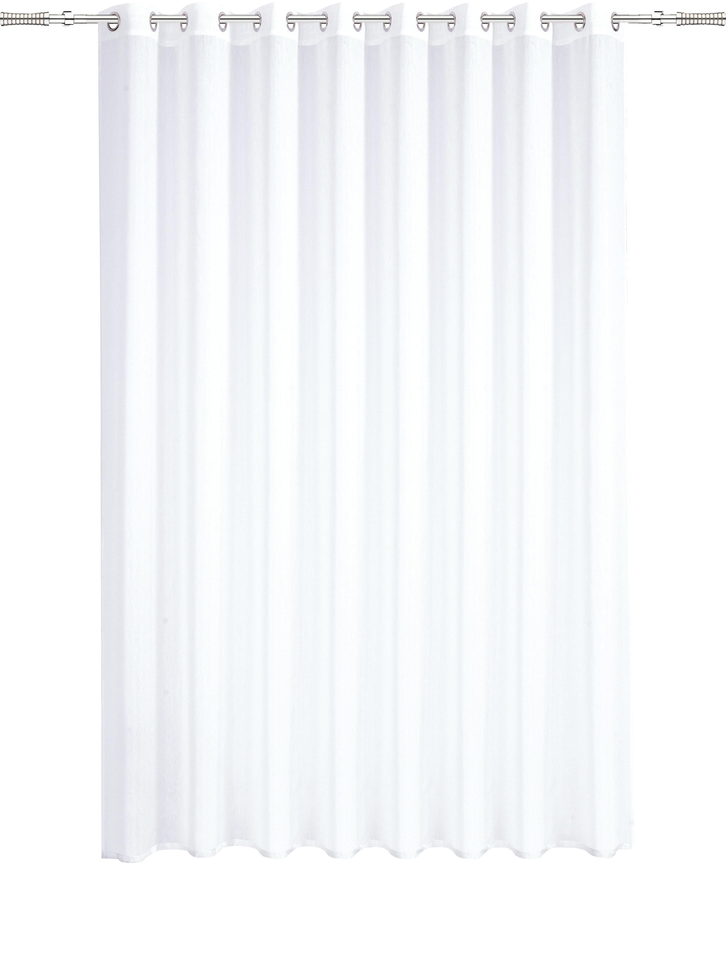 Firana na przelotkach Softy 300 x 160 cm biała Inspire - 2