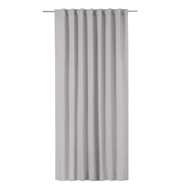 Zasłona Pharell szara 140 x 280 cm na taśmie Inspire