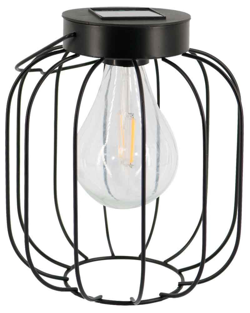Lámpara farolillo solar exterior 1lm
