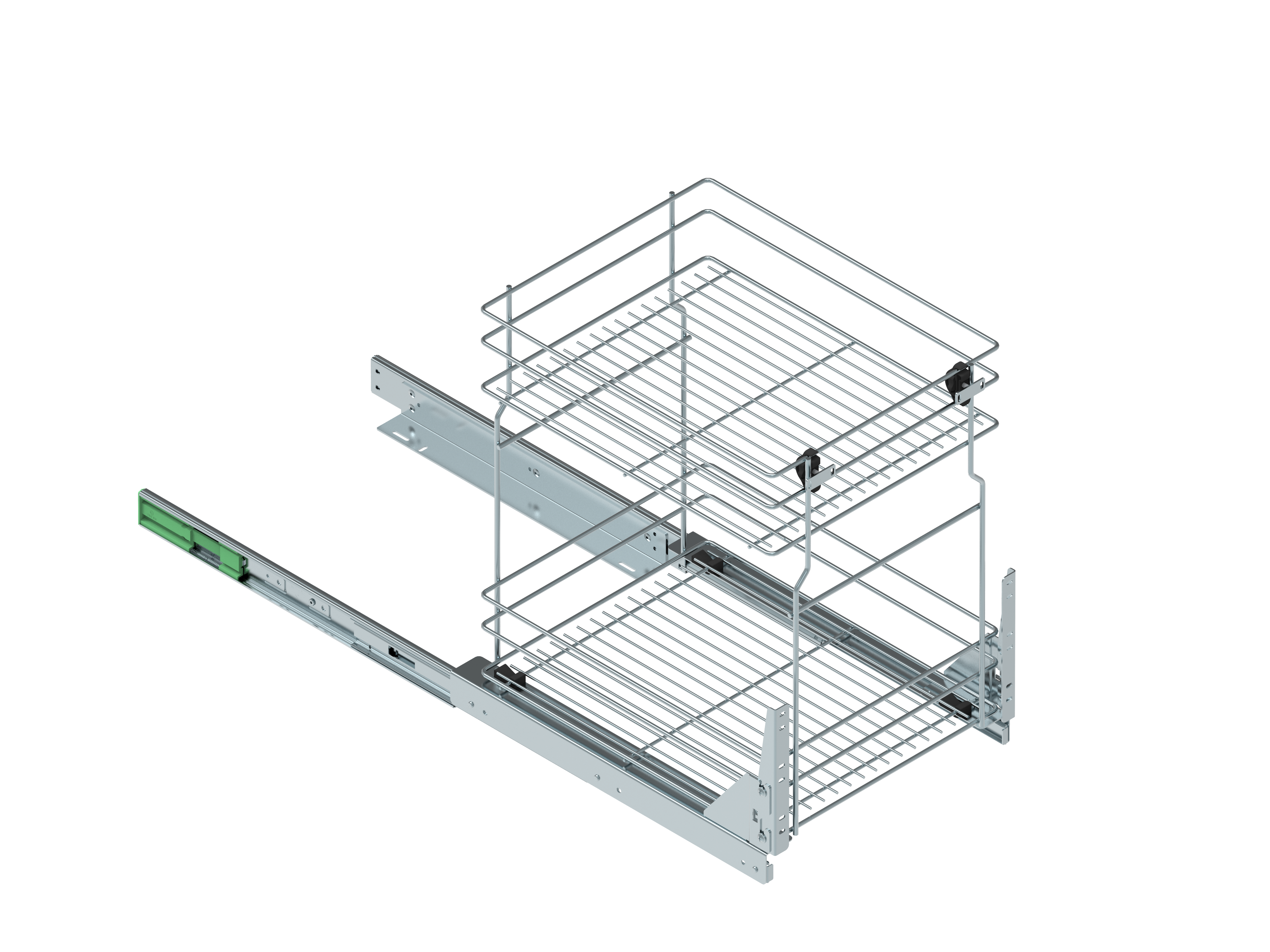 Kosz cargo Variant 40 cm mini dolny chrom Rejs