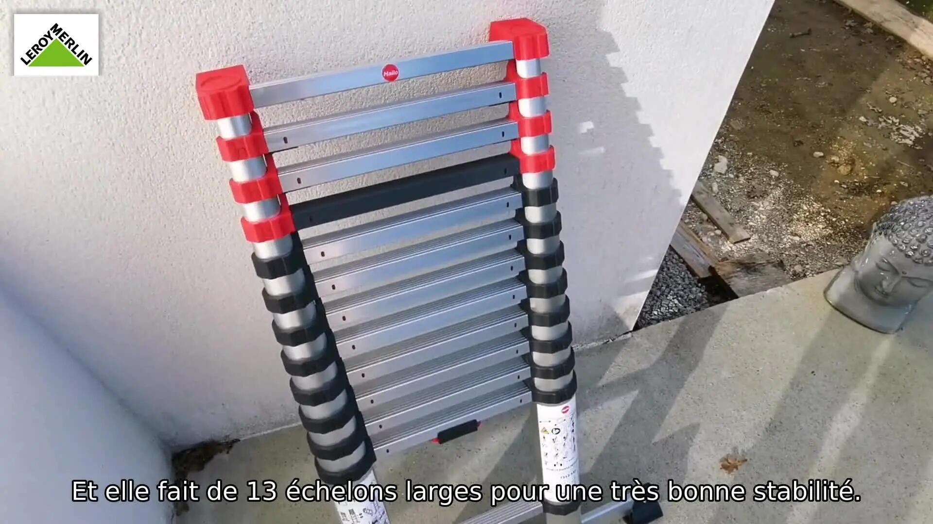 Vidéo utilisateur montage échelle télescopique HAILO 