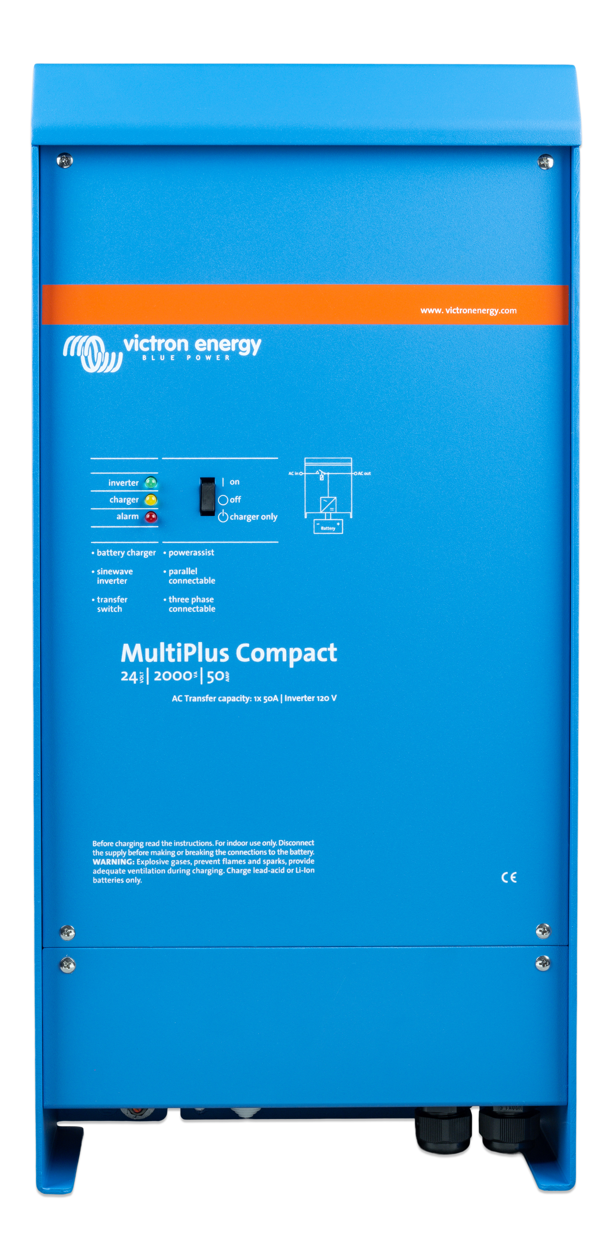 Inversor victron multiplus c 24v 2000va 50+30a