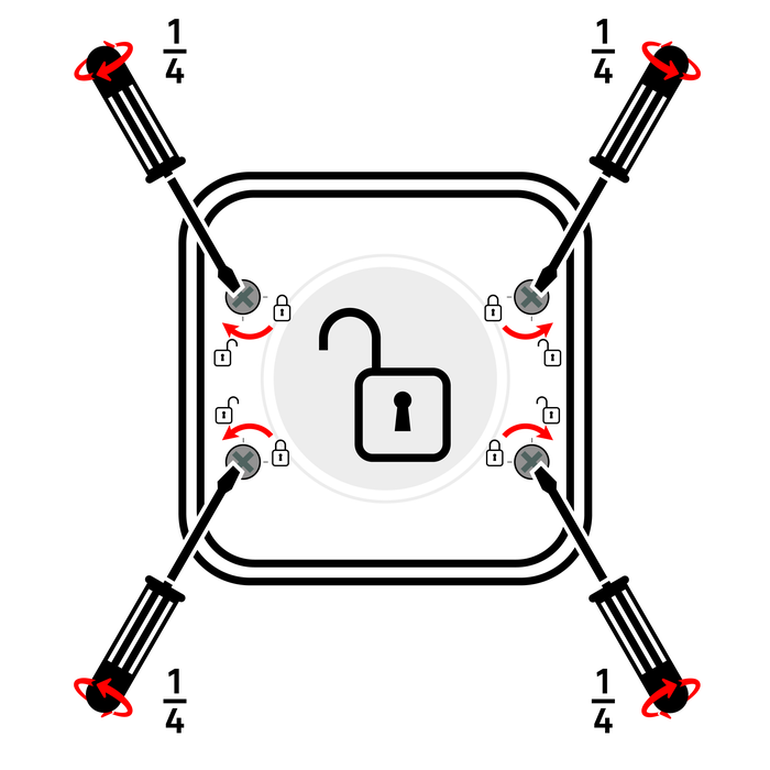 Comment ouvrir son boitier de prises/interrupteurs Trail ?