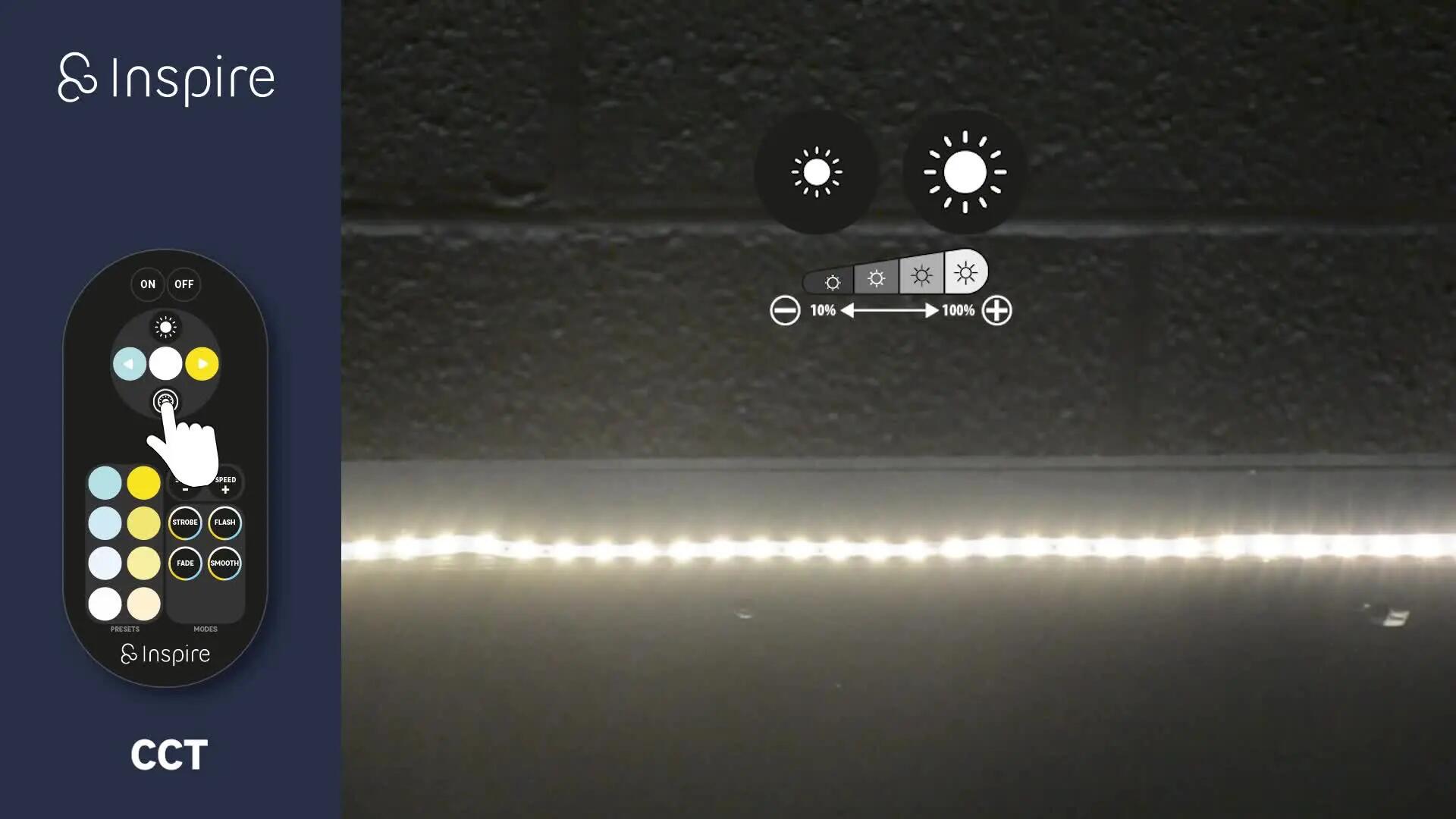 Fita Led Cutflex regulável 1000Lm/m 5 metros inspire - 14