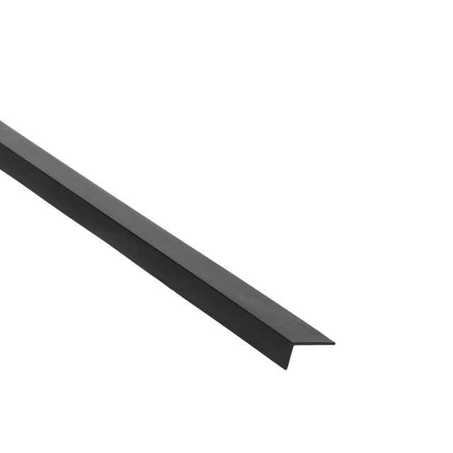 Kątownik pvc 1m 20x10x1 mm matowy czarny Standers