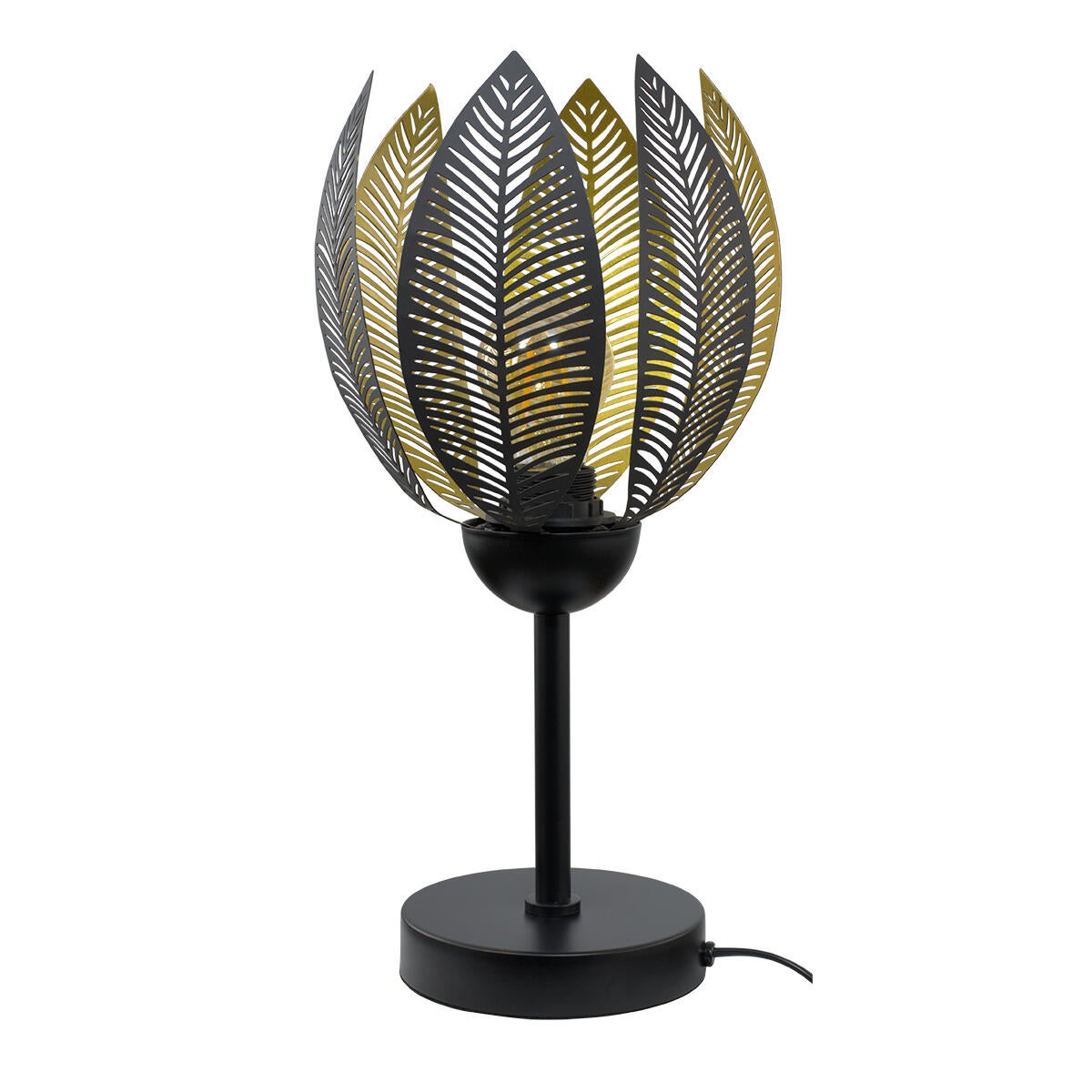 Lampe Vesca, acier, noir, H.40 cm, E27 - 3