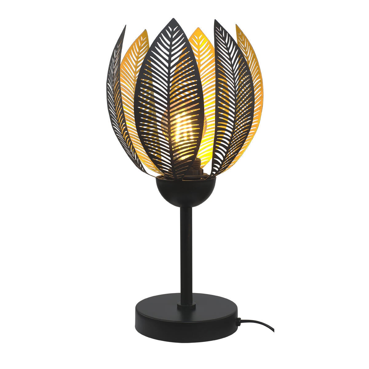 Lampe Vesca, acier, noir, H.40 cm, E27 - 2