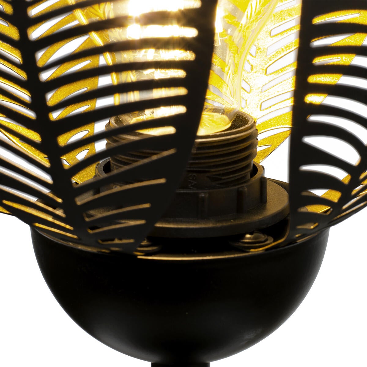 Lampe Vesca, acier, noir, H.40 cm, E27 - 5