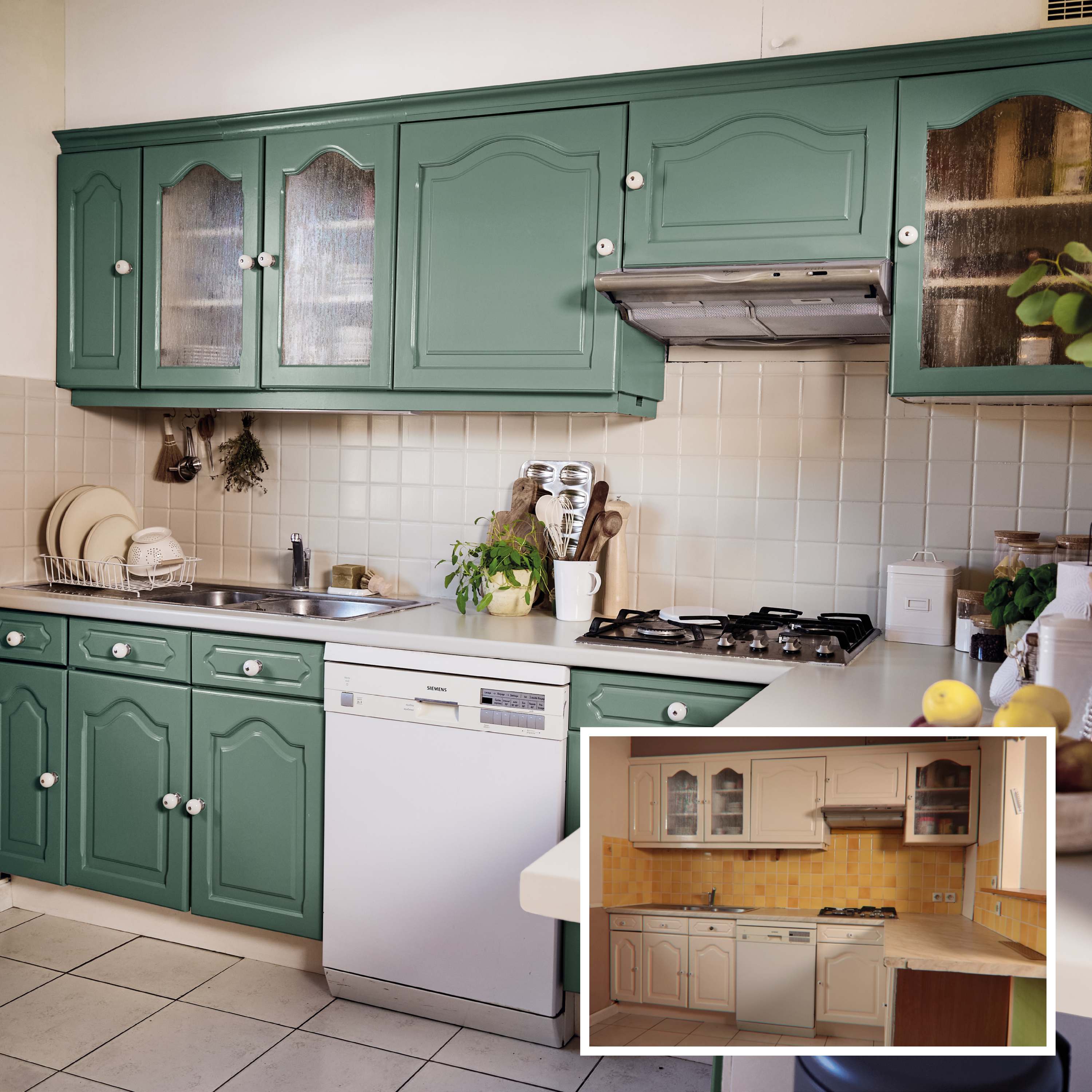 Esmalte de interior multimateriales cocinas y baños LUXENS color sage 3 satinado 2L para azulejos de pared - 5