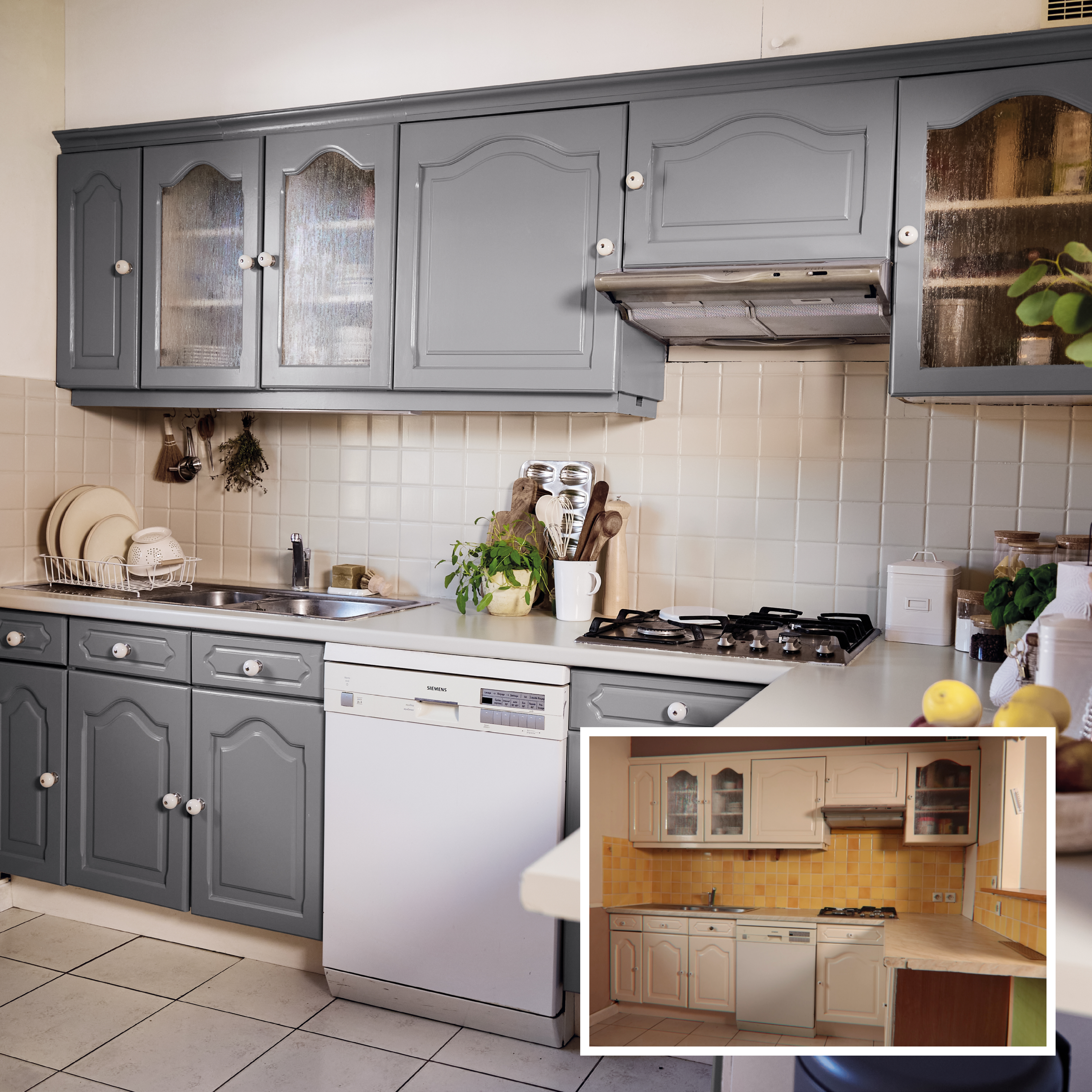 pintura de cocina antes después sr novación - 1