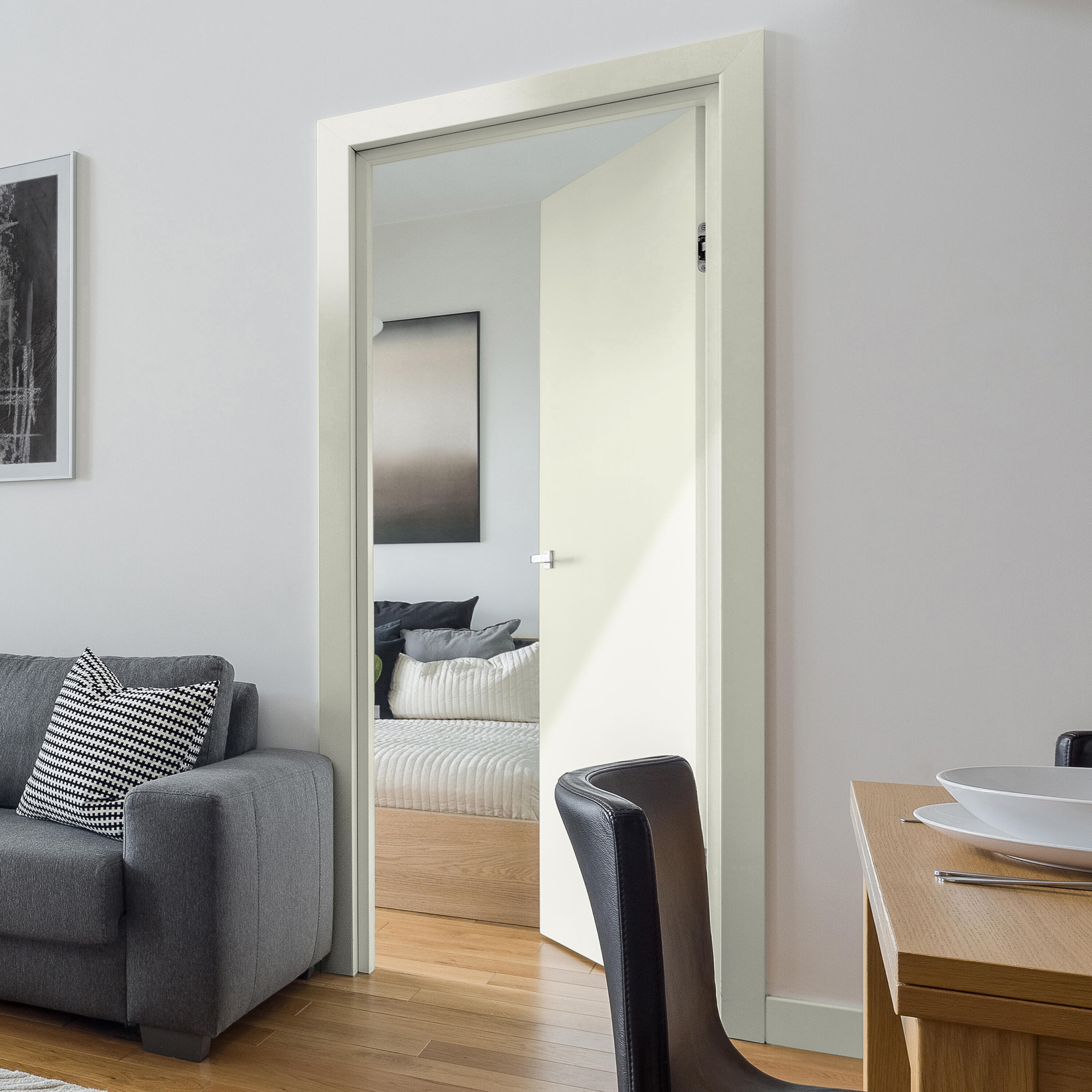 Laque intérieure porte, fenêtre, boiserie blanc cool 3 brillant LUXENS Laque 2.5 - 4